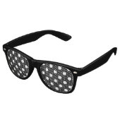 Lunettes De Fête Retro Imprimer Motif point Polka (Angulaire)