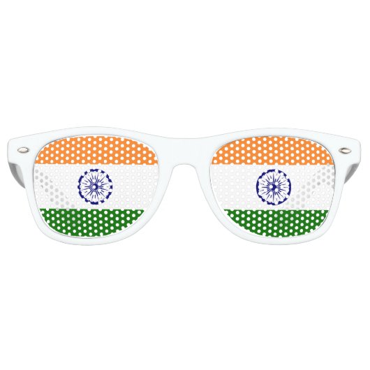 Lunettes De Fête Retro Inde (Devant)