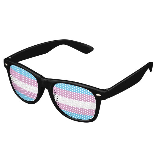 Lunettes De Fête Retro Indicateur de la tarification trans (Angulaire)