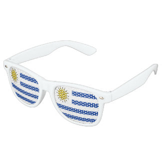 Lunettes De Fête Retro Indicateur Uruguay