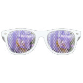 Lunettes De Fête Retro iris pourpre (Devant)