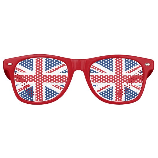 Lunettes De Fête Retro Jack Flag (Devant)