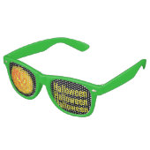 Lunettes De Fête Retro Jack-o'-lantern Halloween triple (Angulaire)