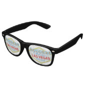 Lunettes De Fête Retro Las Vegas (Angulaire)