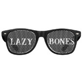 Lunettes De Fête Retro Lazy Bones (Devant)
