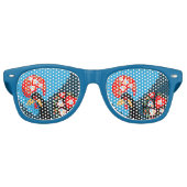 Lunettes De Fête Retro Le Coq du Portugal (Devant)