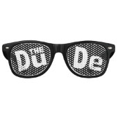 Lunettes De Fête Retro Le Dude (Devant)