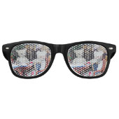Lunettes De Fête Retro Leçons de lecture nounours (Devant)