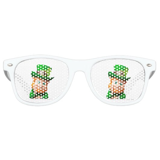 Lunettes De Fête Retro Leprechaun (Devant)