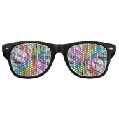 Lunettes De Fête Retro libellule de Kaleidoscope (Devant)