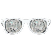 Lunettes De Fête Retro Liberace "Tiffany Heist" Adulte nuances rétro (Devant)