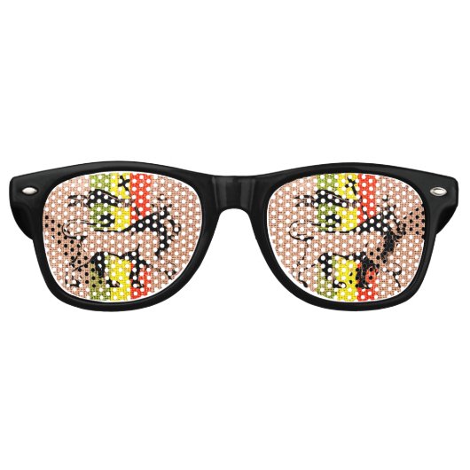 Lunettes De Fête Retro Lion King (Devant)