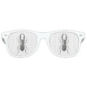 Lunettes De Fête Retro Lucanus Metallicus Beetle (Devant)