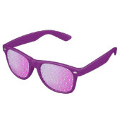 Lunettes De Fête Retro Luminosité pourpre (Angulaire)