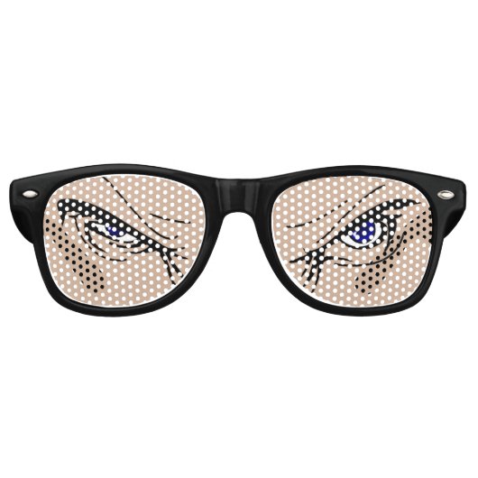 Lunettes De Fête Retro M. Angry (Devant)