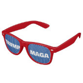 LUNETTES DE FÊTE RETRO MAGA TRUMP (Angulaire)