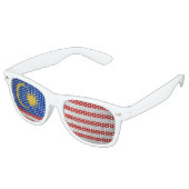 Lunettes De Fête Retro Malaisie (Angulaire)