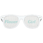 Lunettes De Fête Retro Mariage BRIDE Réception de mariage mariée Fleur Fl (Devant)