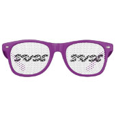 Lunettes De Fête Retro Mariée (Devant)