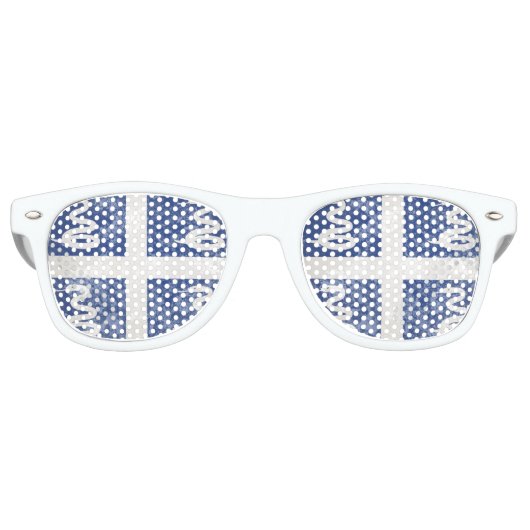 Lunettes De Fête Retro Martinique (Devant)