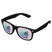 Lunettes De Fête Retro Miami Beach (Angulaire)