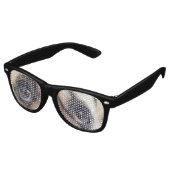Lunettes De Fête Retro mignon drôle de nouveauté nerd triste yeux carlin (Angulaire)