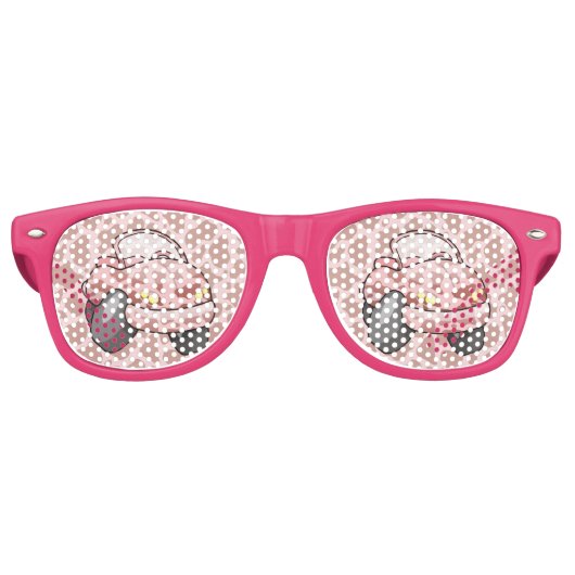Lunettes De Fête Retro Moo Car (Devant)