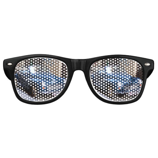 Lunettes De Fête Retro Morris Minor Convertible Tourer (Devant)