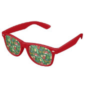 Lunettes De Fête Retro Motif cool de Noël (Angulaire)
