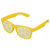 Lunettes De Fête Retro Motif DE FRUITS FRAIS LEMON (Angulaire)