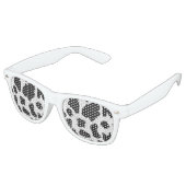 Lunettes De Fête Retro Motif de vache de pays (Angulaire)
