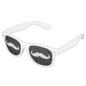 Lunettes De Fête Retro Moustache (Angulaire)