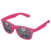 Lunettes De Fête Retro Neon Glow Disco Dance Anniversaire (Angulaire)