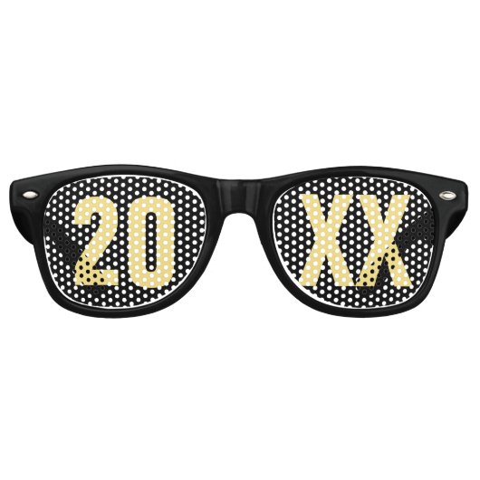 Lunettes De Fête Retro Nouvel An (Devant)