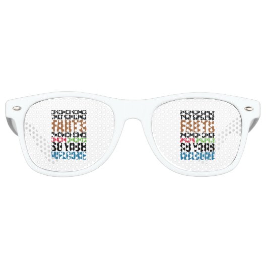 Lunettes De Fête Retro Odeurs (Devant)