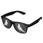 Lunettes De Fête Retro Oiseau canarien permanent (Angulaire)