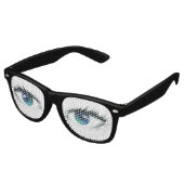 Lunettes De Fête Retro Open Eyes drôle bizarre (Angulaire)