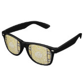 Lunettes De Fête Retro Or sacré tombé (Angulaire)