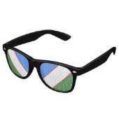 Lunettes De Fête Retro Ouzbékistan (Angulaire)
