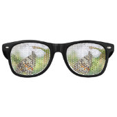 Lunettes De Fête Retro Papilio demoleus (Devant)