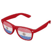 Lunettes De Fête Retro Paraguay (Angulaire)