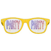 Lunettes De Fête Retro Partie (Devant)