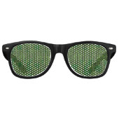 Lunettes De Fête Retro Pattern St Patrick (Devant)