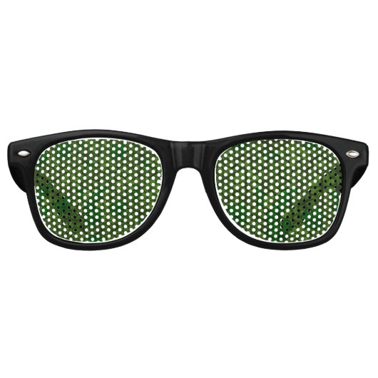 Lunettes De Fête Retro Pattern St Patrick (Devant)