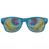 Lunettes De Fête Retro Peacock (Devant)