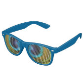Lunettes De Fête Retro Peacock (Angulaire)