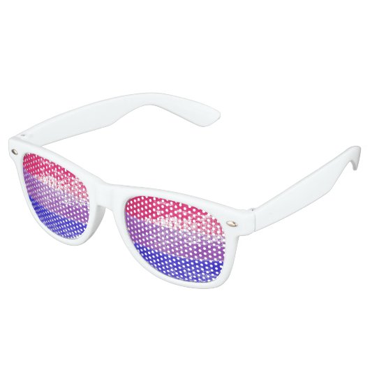 Lunettes De Fête Retro Peinture à fioritures bisexuelle (Angulaire)
