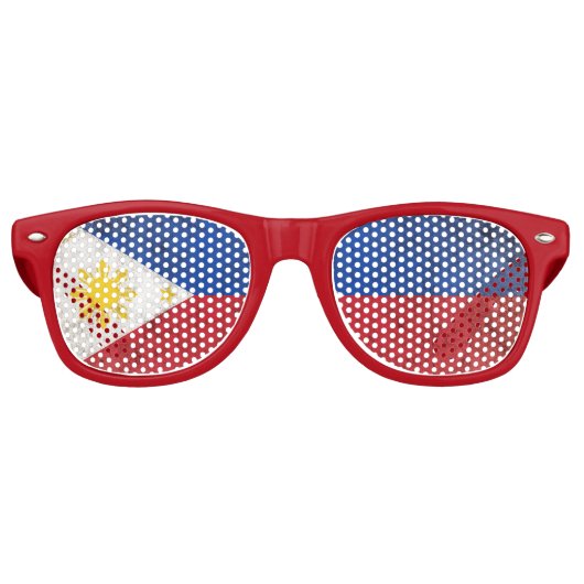 Lunettes De Fête Retro Philippines (Devant)