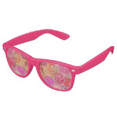 Lunettes De Fête Retro Pink plants (Angulaire)