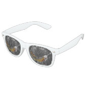 Lunettes De Fête Retro plaine plane (Angulaire)
